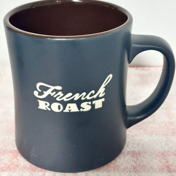 Starbucks French Roast Etched Design Collectible Coffee mug/cup - Picture 2 of 5